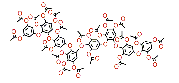 Deshydroxyoctafuhalol C eicosaacetate